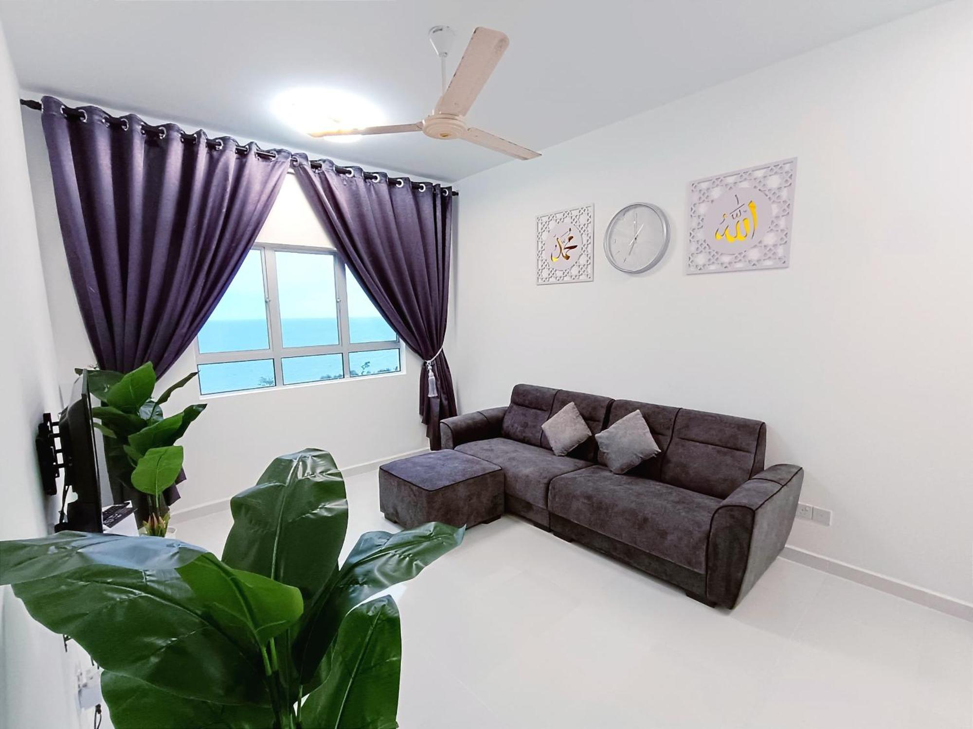 D'Luna Homestay Terengganu Sea View / Drawbrige View / Near Hsnz, Ktcc, Drawbrige Kuala Terengganu Bagian luar foto